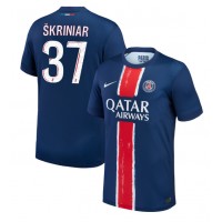 Pánský Fotbalový dres Paris Saint-Germain Milan Skriniar #37 2024-25 Domácí Krátký Rukáv